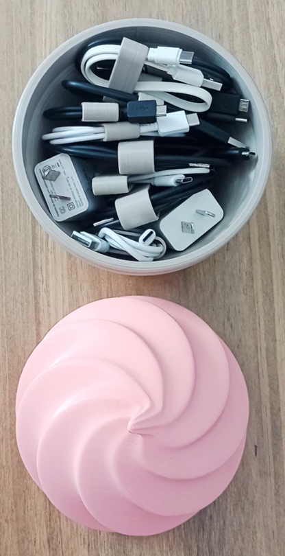 Cute ice cream container with fun compartments